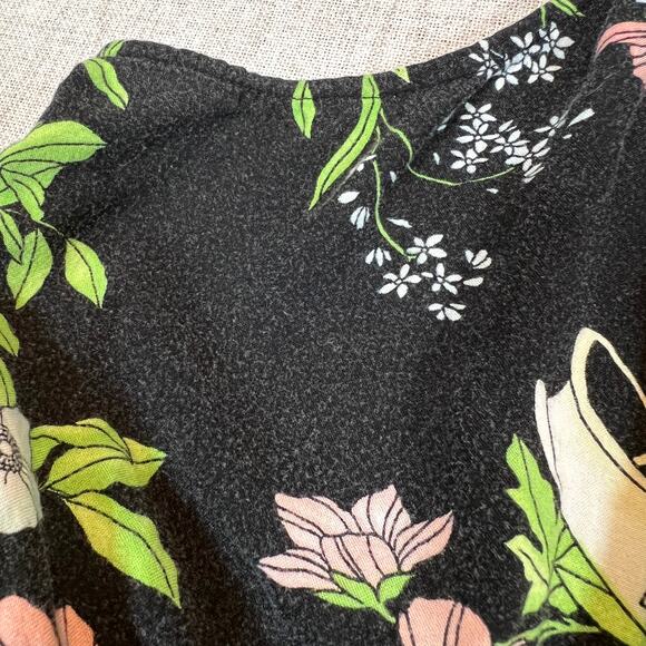 Torrid "Love" Floral Bird Print Halter High Low Dress Women's 5x | Torrid size 5 - Picture 5 of 12